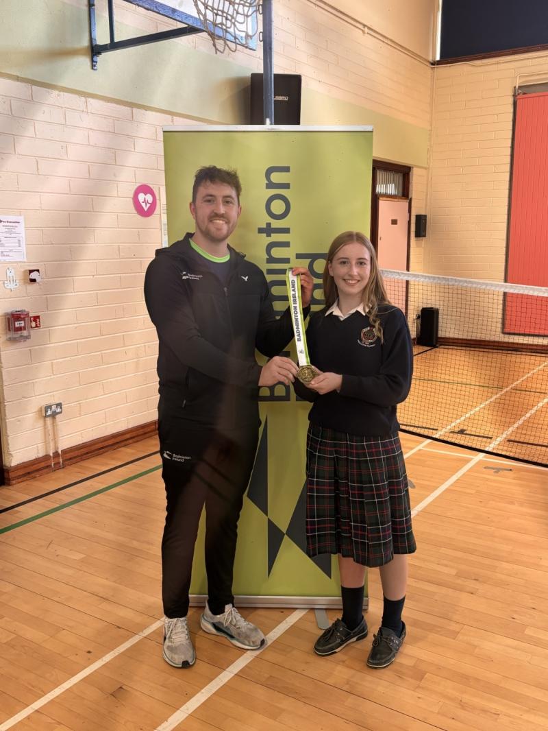 Kilkenny student designs medals at Irish Badminton Championship