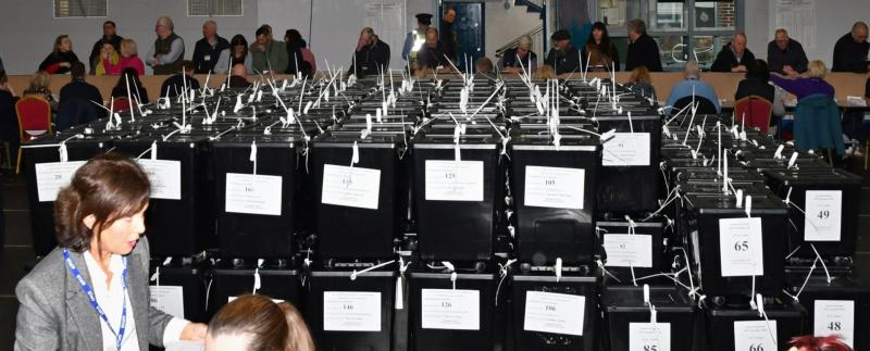 Carlow Kilkenny count centre