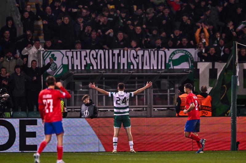 Shamrock Rover's Johnny Kenny claims joint top scorer spot in Europa Conference League 