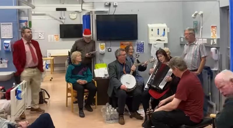 WATCH: Music proves to be the perfect medicine for Kilkenny hospital patients 
