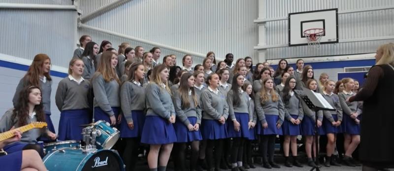 WATCH: Loreto Kilkenny put in rousing musical performance 