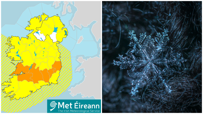 ALERT: Status Orange snow-ice warning for Kilkenny, with 'significant snowfall' expected