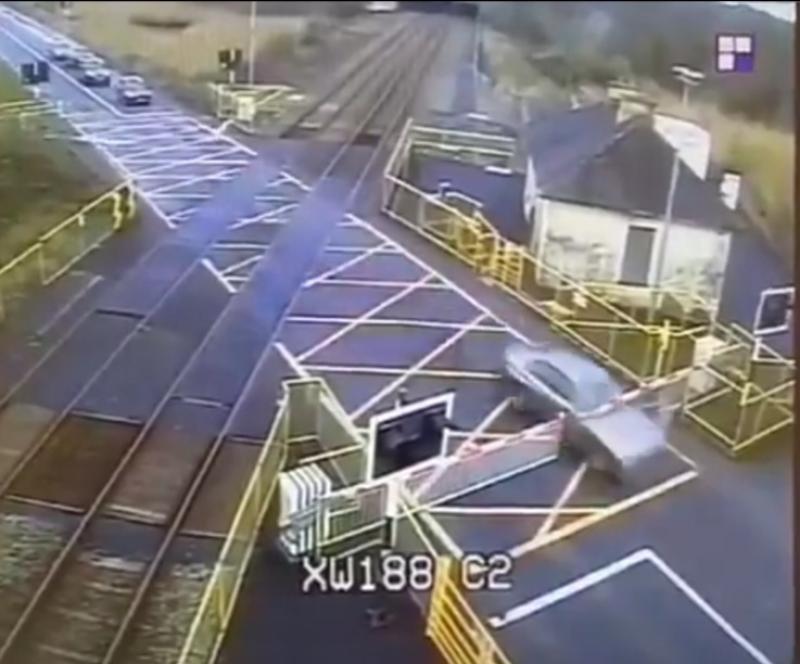 'Lunatic' driver involved in near-miss incident with train in Kilkenny