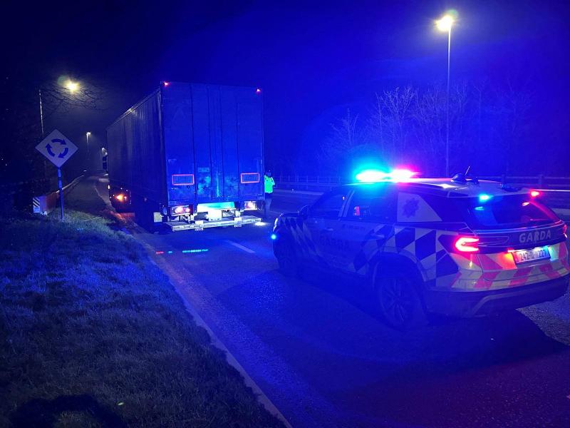 Kilkenny gardaí arrest truck driver on busy local road 