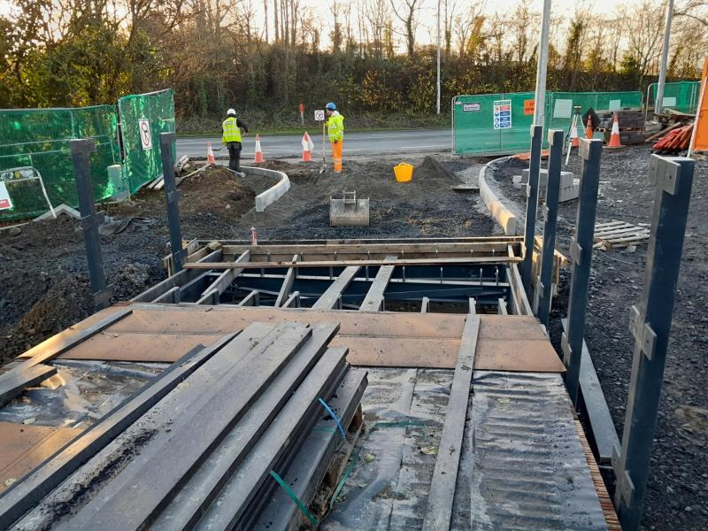 PICTURES: Construction works completed on brand new Kilkenny bridge!
