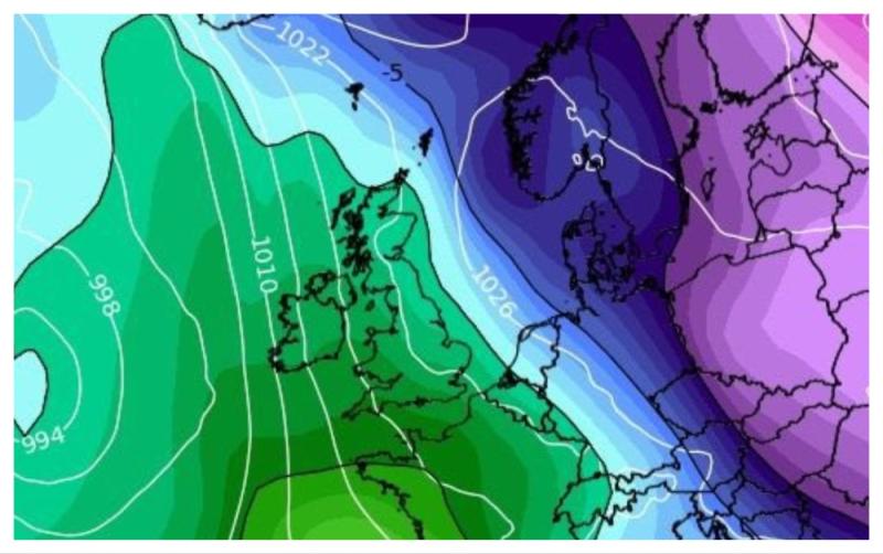 Hail, sleet and maybe a sprinkle of snow for the week ahead according to latest forecast