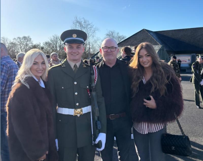 FLASHBACK: Kilkenny family proud as punch as popular GAA player completes army training 