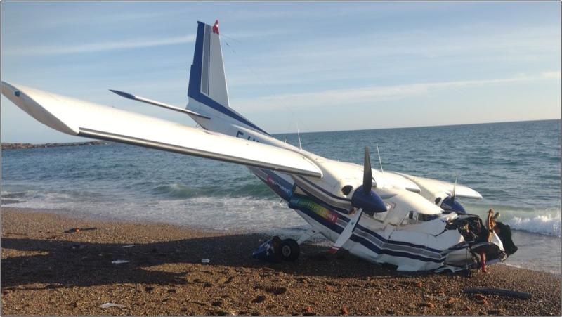 Two people, including the pilot, sustained serious injuries in the incident which happened close to Carnsore Point on September 23, 2021.
