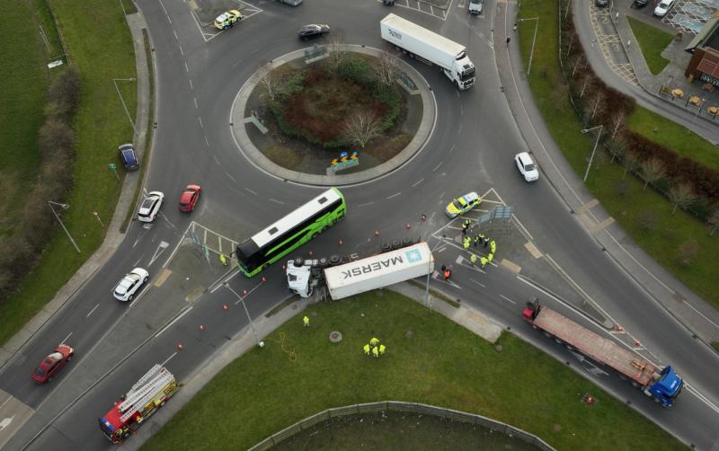 'I saw the truck was going on fire" - Kilkenny ring road crash update'