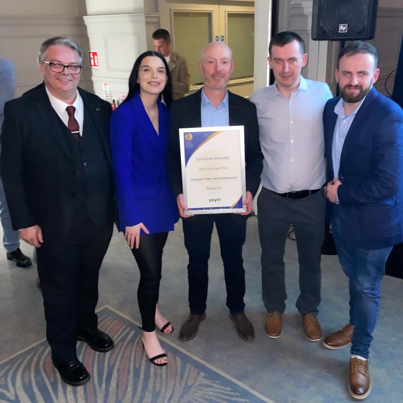 Langtons Kilkenny 'thrilled' at latest award 