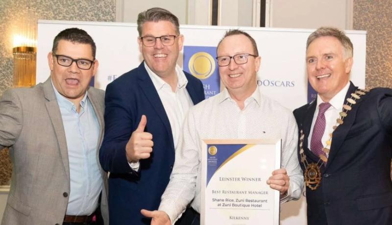 'Best Restaurant Manager' in Kilkenny crowned at Irish Restaurant Awards
