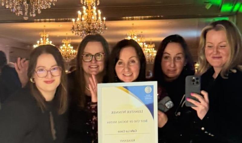 Kilkenny café's use of social media wins big at Irish Restaurant Awards