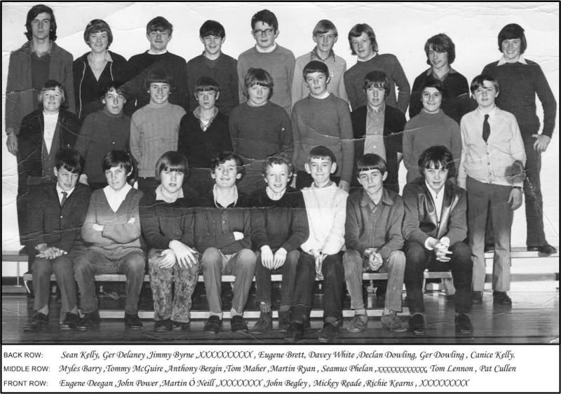 Kilkenny Memories - Do you recognise any of the characters from this archived class photo?