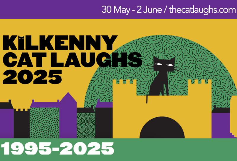 Tickets now on sale for Kilkenny Cat Laughs 2025