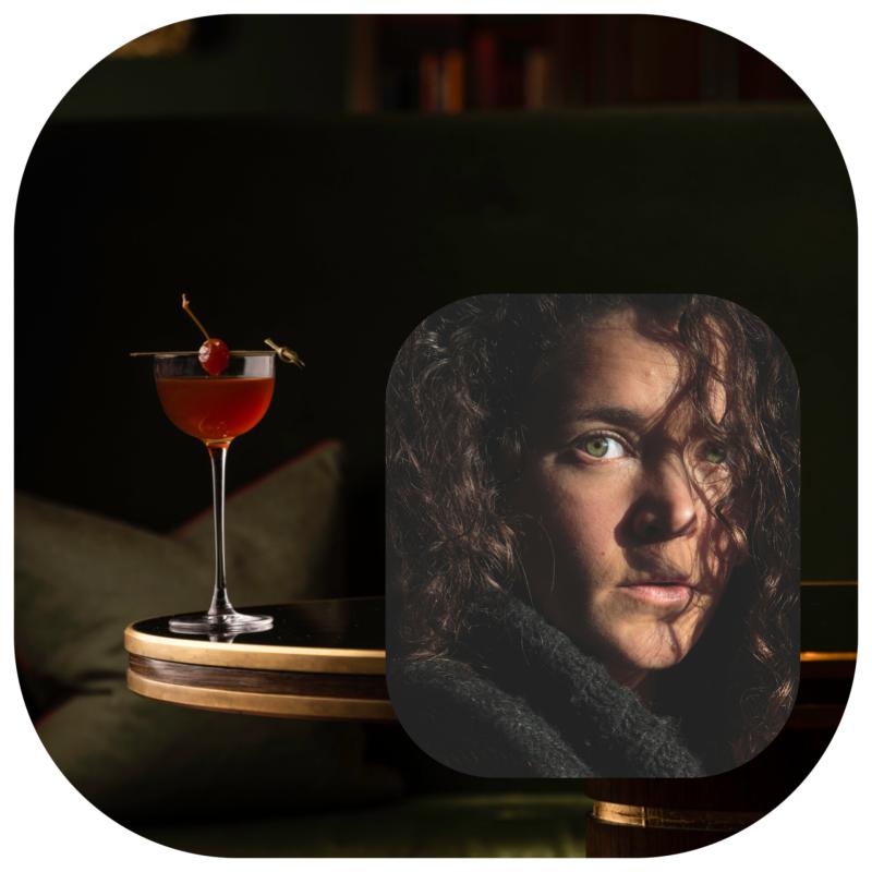 Ruth Calder-Potts and her award-winning photograph