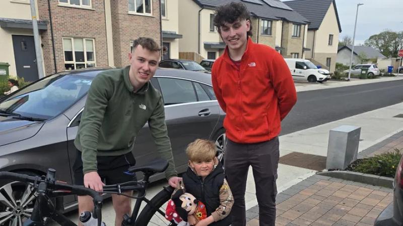 'On Your Bike' - Two Kilkenny cyclists take part in life changing fundraiser 