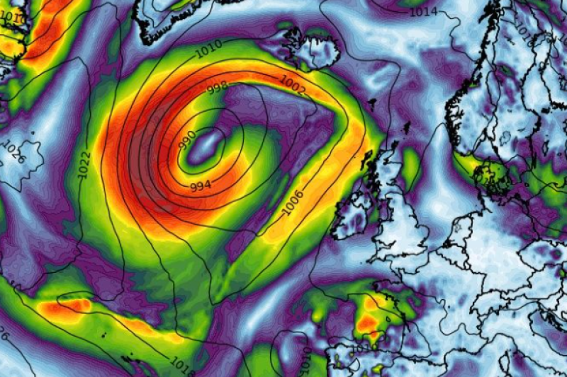Met &Eacute;ireann pinpoints area to be worst hit as 'low pressure' looms in weather update