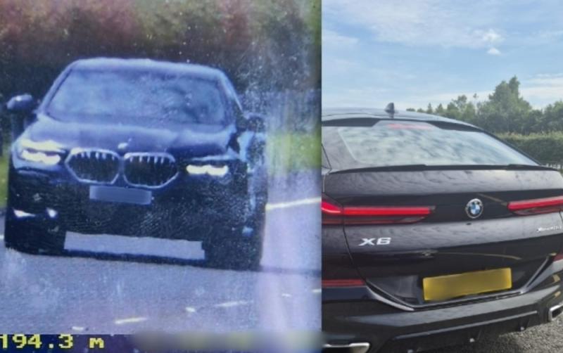 'Fast lane to the station' for 'Ultimate Driving Machine' caught speeding on Irish motorway