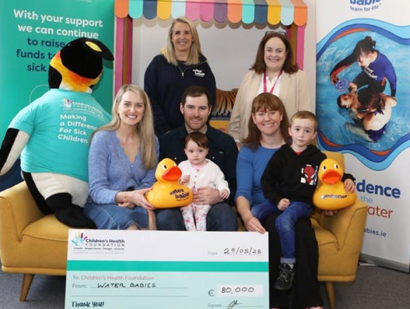  Top Water Babies Splashathon fundraiser Baby Niamh Rowe.Photo: Jenny Callanan Photography.