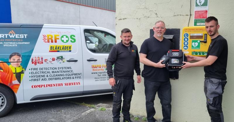 Life saving equipment installed at local radio station in Kilkenny 