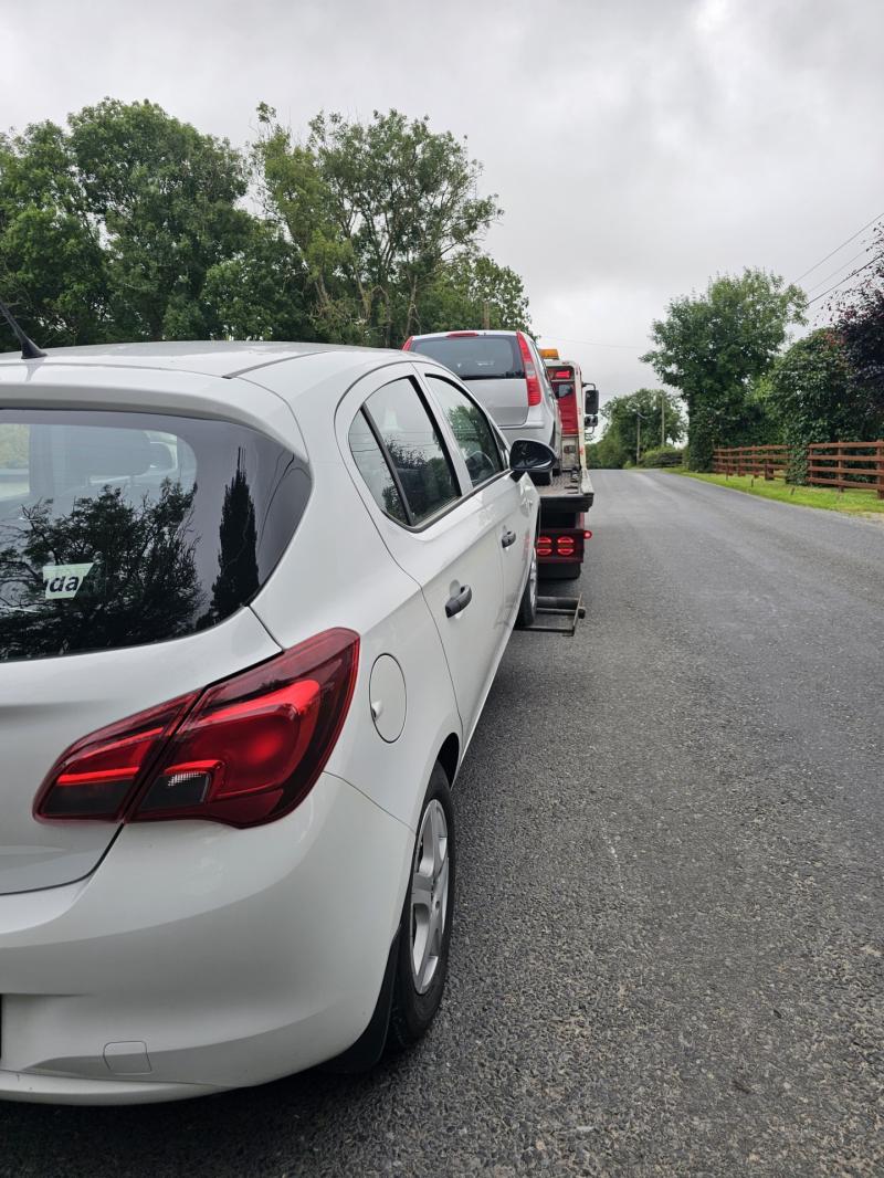 Two car owners prosecuted by Kilkenny gardaí after major seizure on local road 