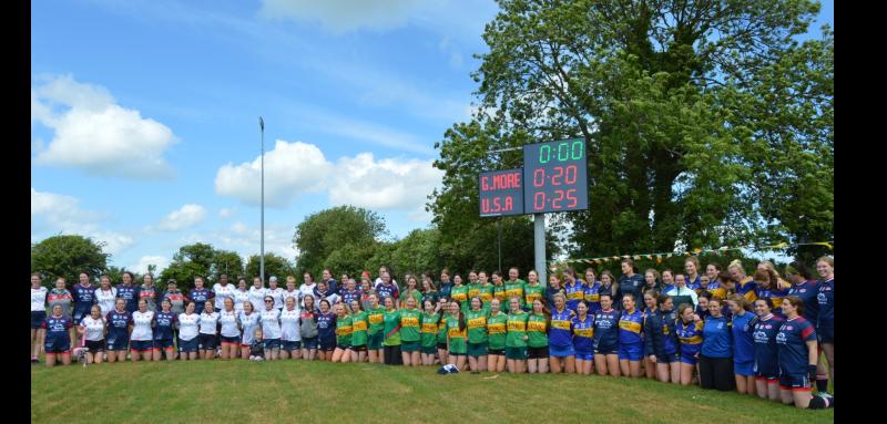 Camogie colour on show in Kilkenny as black and amber meets the stars and stripes