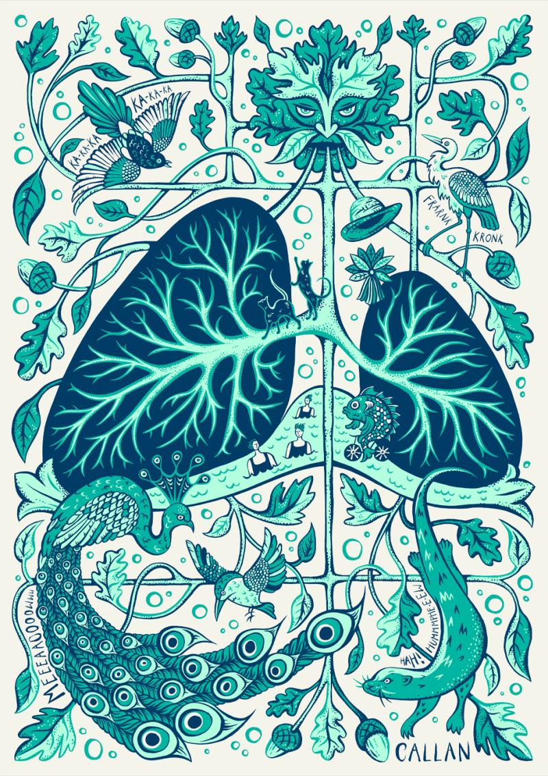 Wow! Unique art design inspired by a Kilkenny town