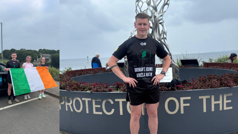 'Quitting wasn&rsquo;t an option': Irish man pushes through injury to complete marathon challenge