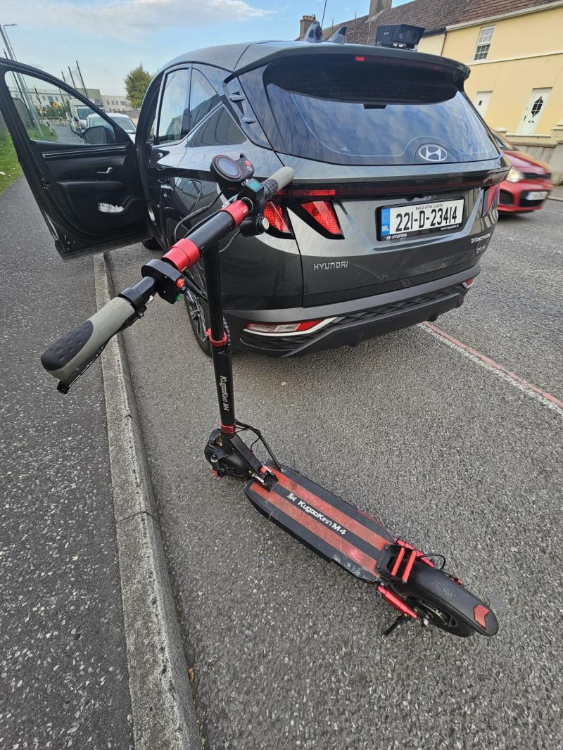 'Stop' - Kilkenny gardaí  seize illegal e-scooter and make outrageous findings 