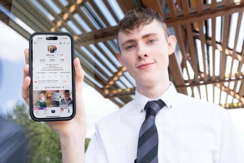 Once the student, now the master: Kilkenny TikTok sensation makes the grade