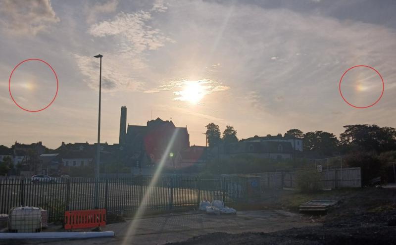Did you notice this fascinating weather phenomenon in Kilkenny?