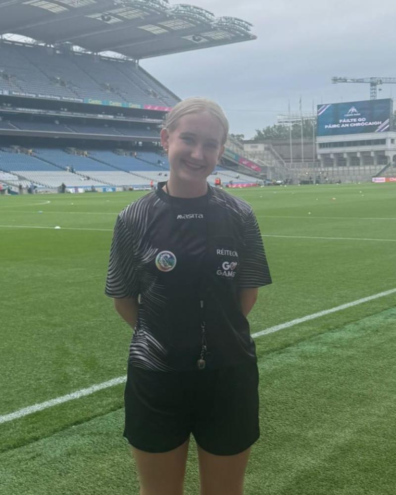 Young Kilkenny referee carries on grandfather's legacy
