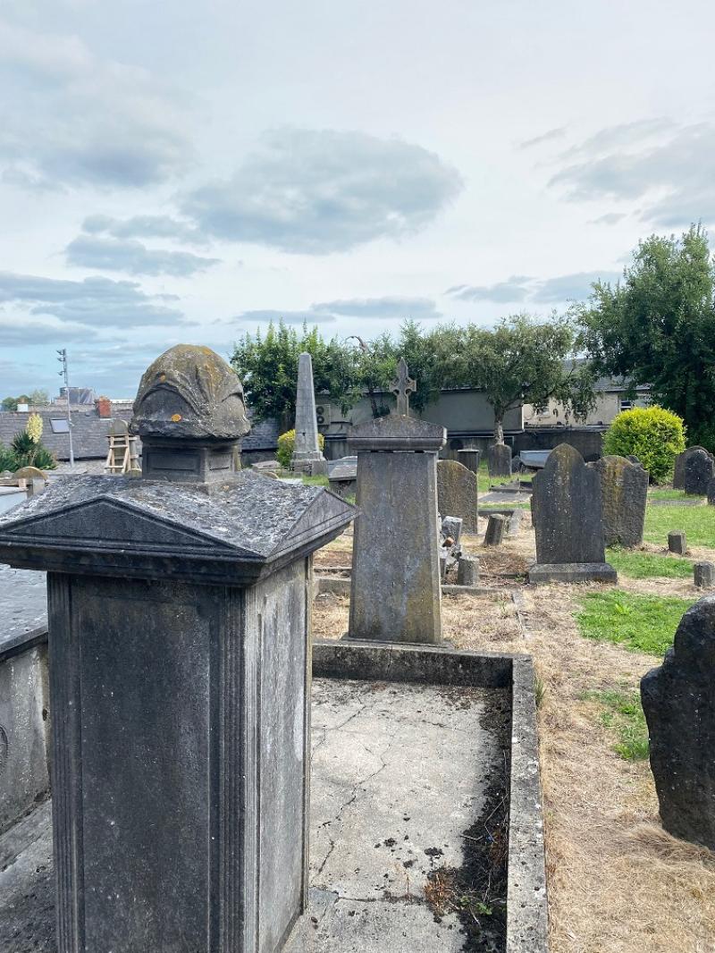 Medieval Mile Museum graveyard