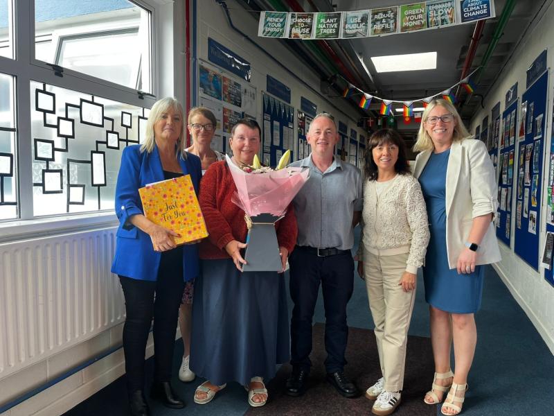 'Emotional day' at Kilkenny school as 'esteemed teacher' retires after 42 years 