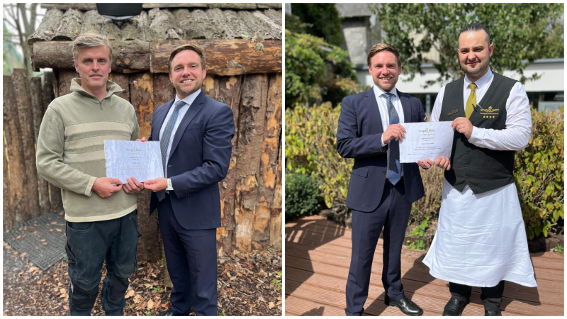 Two Kilkenny hotel employees celebrate notable awards 