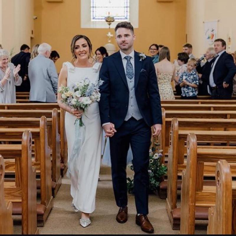 Kilkenny soccer 'legend' weds long term partner in beautiful ceremony 
