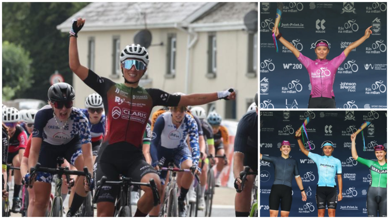 WATCH: Rás na mBan gets off to a fantastic start in Kilkenny 