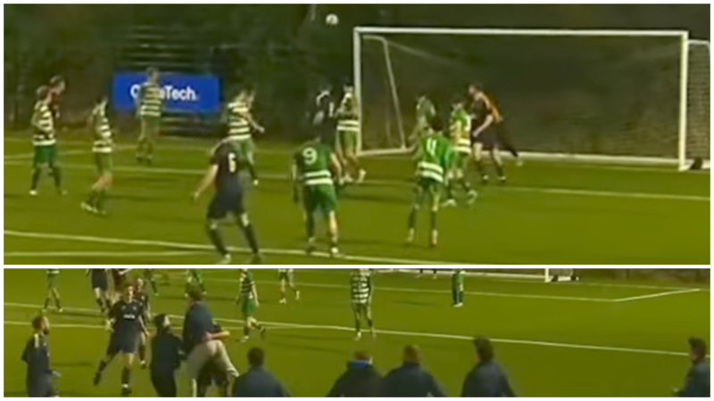 WATCH: Barcoe scores screamer to recue a point for Bridge Utd - Kilkenny Soccer 