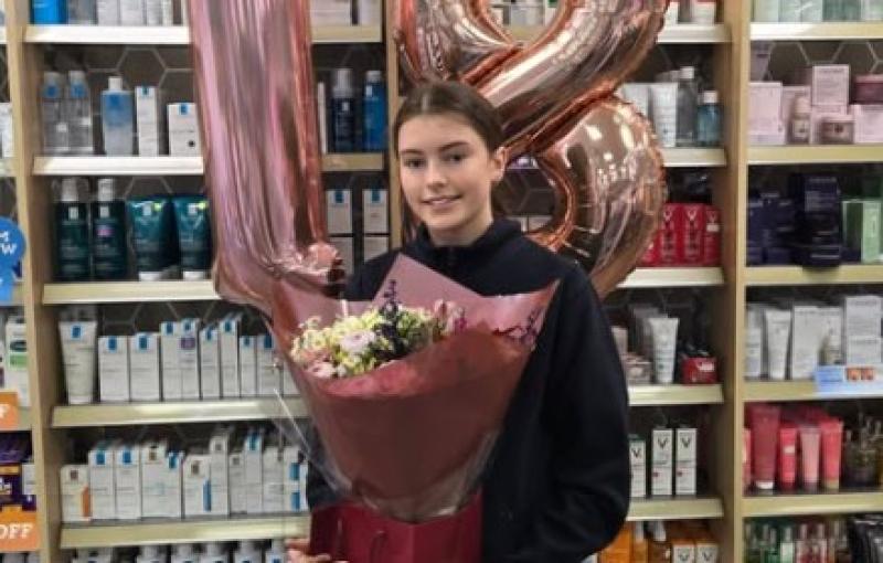 Business celebrates colleague who is 'an asbolute gem' on major milestone