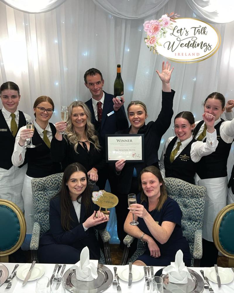 Kilkenny hotel 'thrilled' to win 'Wedding Venue of the Year' 