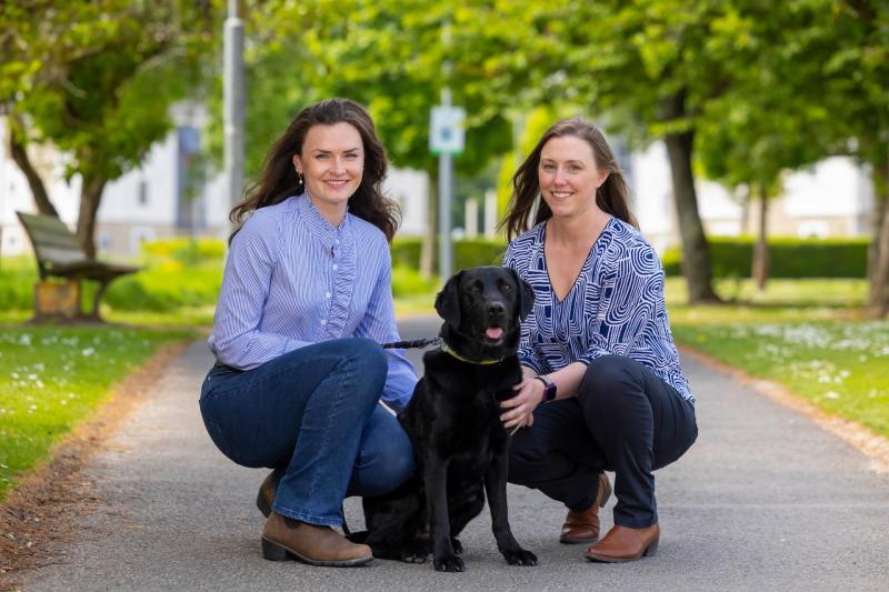 Dr Mary-Kate Burke, Head of the Department of Veterinary Medicine and Dr Emma Corbett-Coffey, Lecturer in Small Animal Veterinary Medicine Picture Patrick Browne.