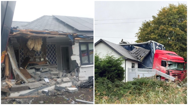UPDATED: Part of Kilkenny house destroyed after bizarre crash