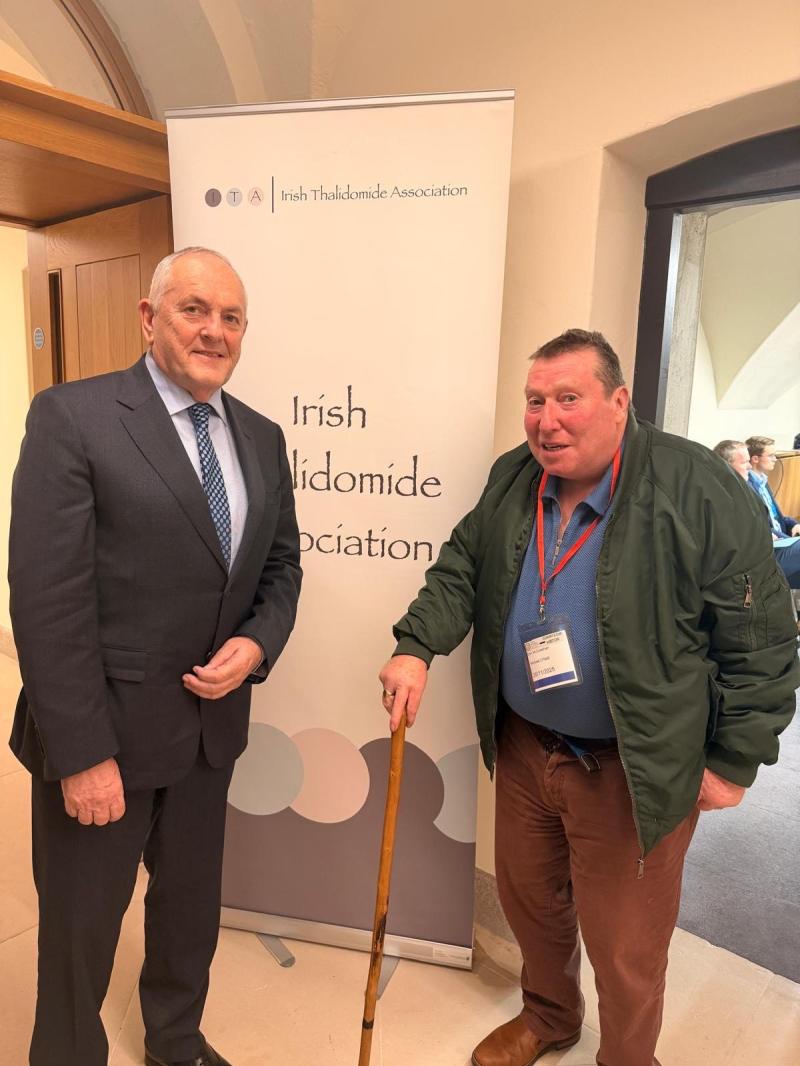 ‘The State cannot continue to turn a blind eye’: Kilkenny TD seeks Dáil debate on thalidomide survivors