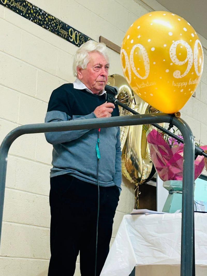 Kilkenny legend celebrates 90th birthday as community throw massive celebration 