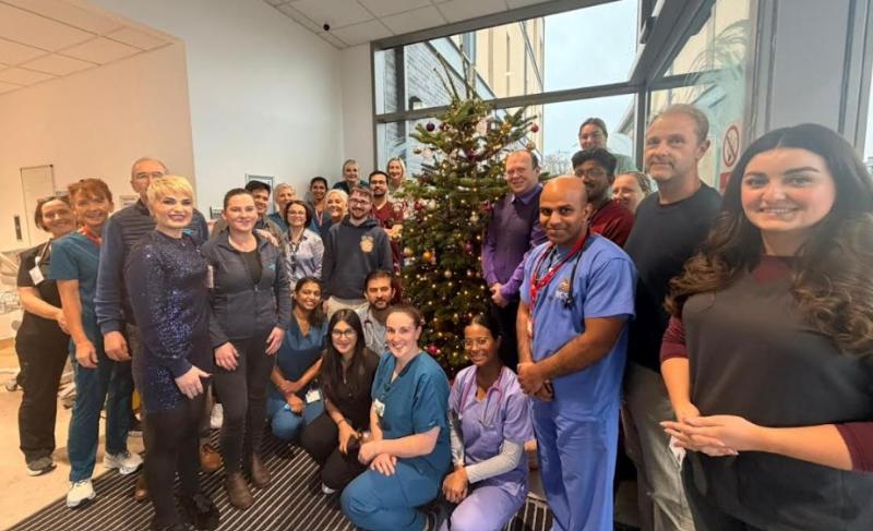 Christmas spirit on full display at hospital emergency department in Kilkenny