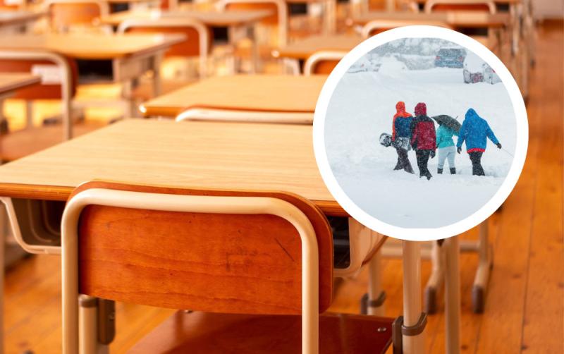 Could schools stay closed Monday amid Met &Eacute;ireann snow and flood warnings?