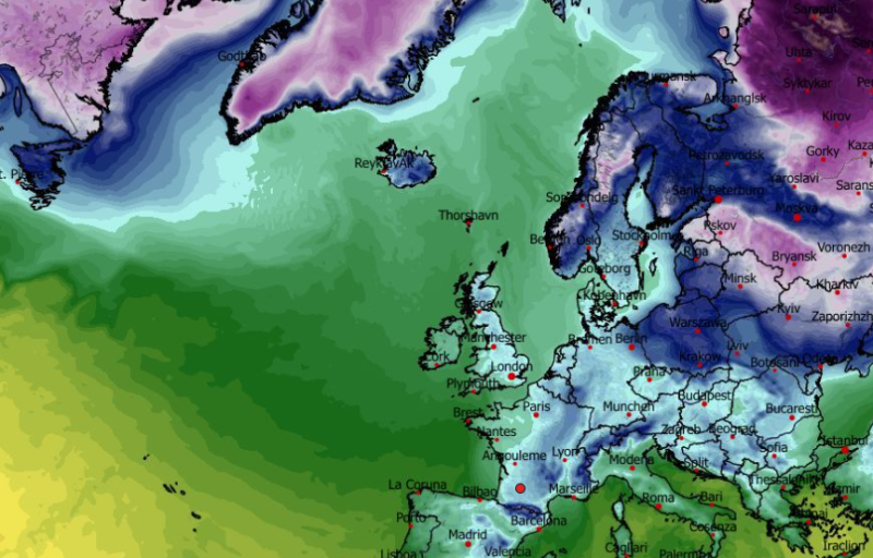 Met &Eacute;ireann hint at return of major cold snap as they warn of 'Atlantic regime'