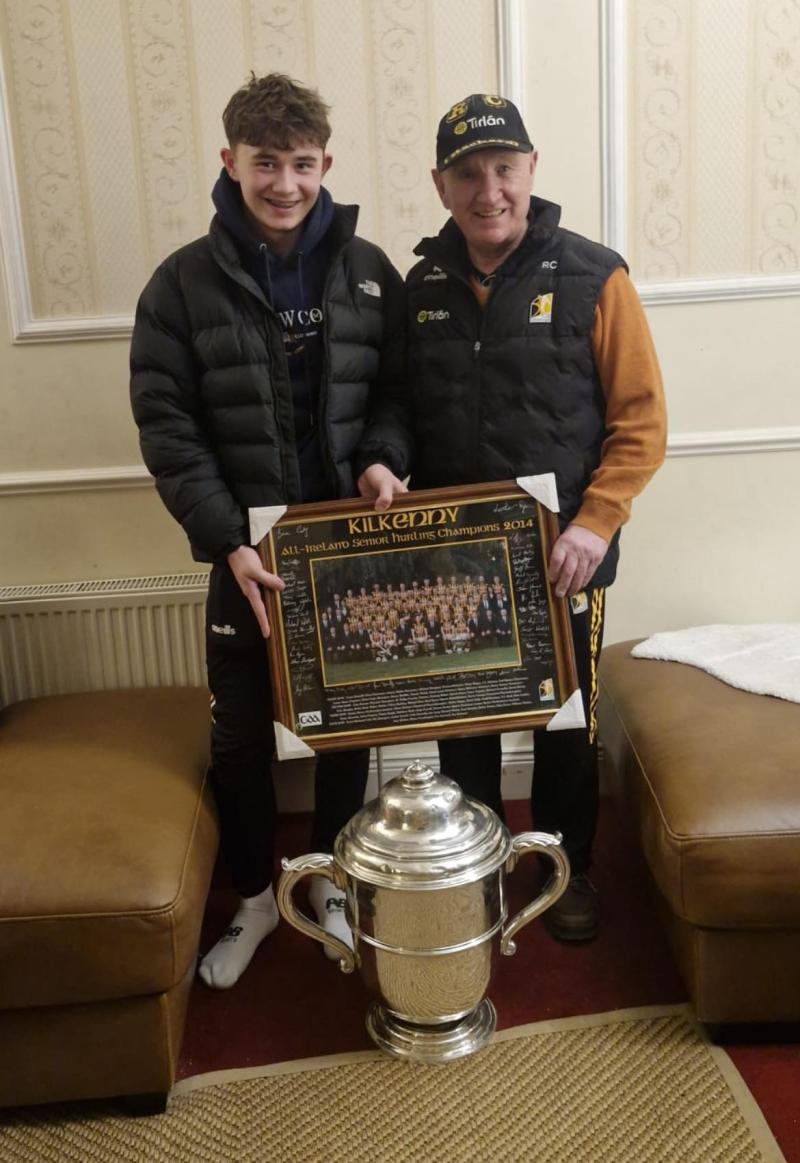 Injured club player receives pleasant surprise from Kilkenny's Rackard Coady