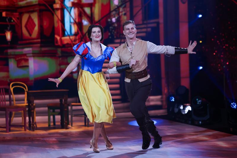 Katelyn was 'Snow White' last week on Dancing With The Stars