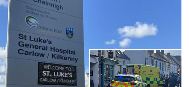UPDATE: Man in hospital with injuries following Kilkenny City collision